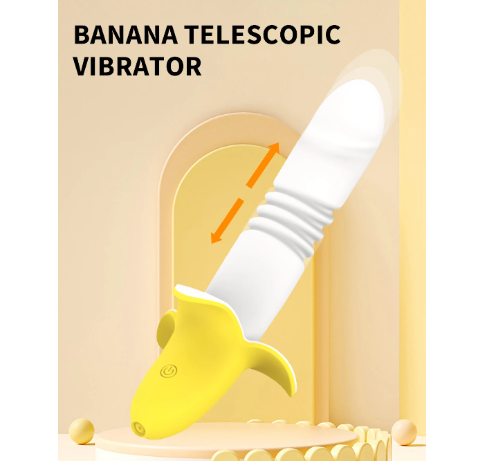 Vibrador Punto G Forma De Banana Estimulador